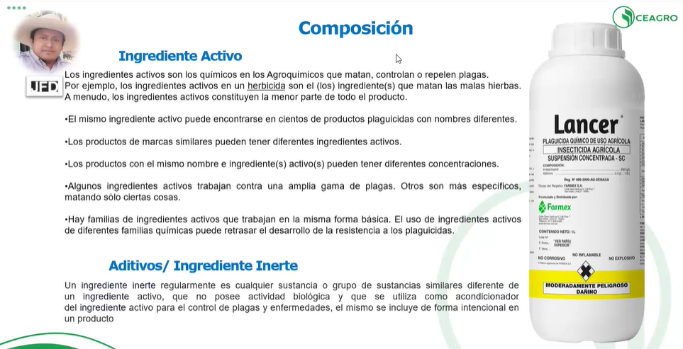 QUÍMICA BÁSICA PARA AGROQUÍMICOS